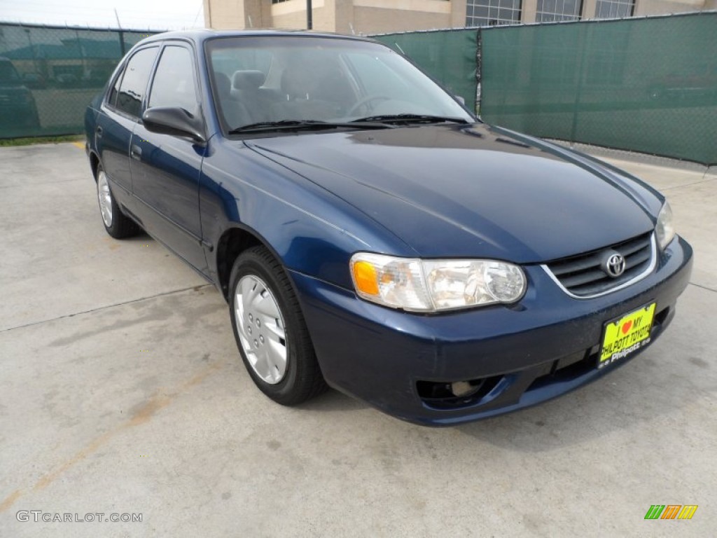 2002 Corolla CE - Indigo Ink Pearl / Light Charcoal photo #1