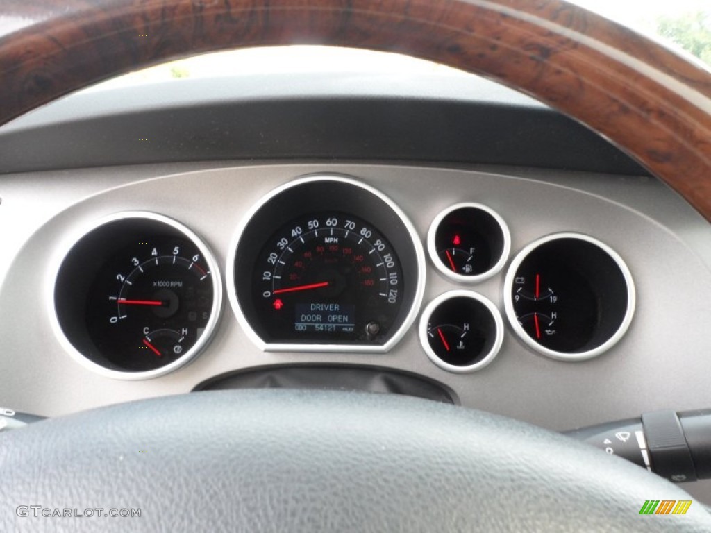 2010 Toyota Tundra Limited CrewMax Gauges Photo #60694478