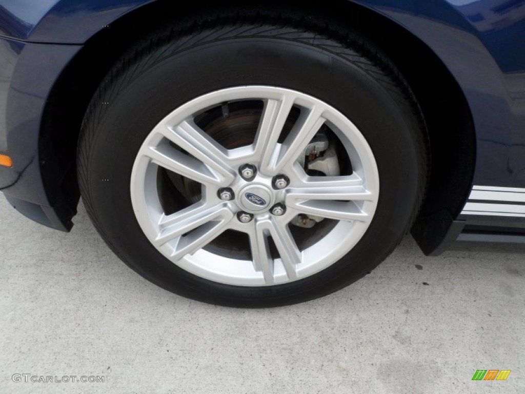2010 Mustang V6 Convertible - Kona Blue Metallic / Charcoal Black photo #12