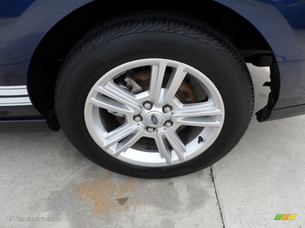 2010 Mustang V6 Convertible - Kona Blue Metallic / Charcoal Black photo #13