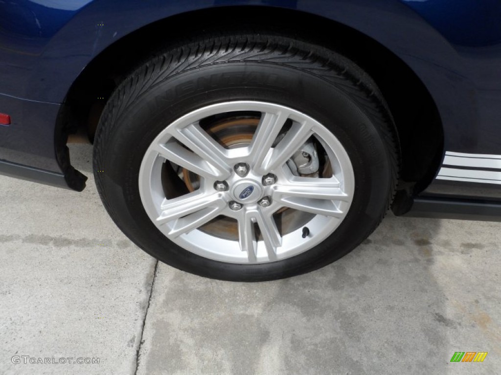 2010 Mustang V6 Convertible - Kona Blue Metallic / Charcoal Black photo #14