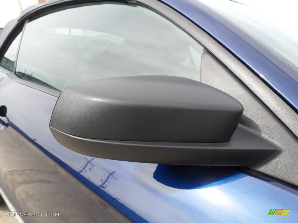 2010 Mustang V6 Convertible - Kona Blue Metallic / Charcoal Black photo #16