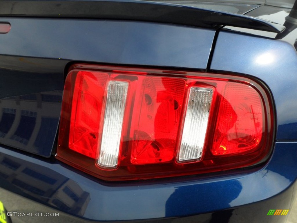 2010 Mustang V6 Convertible - Kona Blue Metallic / Charcoal Black photo #18