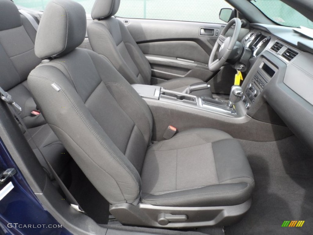 2010 Mustang V6 Convertible - Kona Blue Metallic / Charcoal Black photo #24