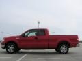 2008 Bright Red Ford F150 XLT SuperCab  photo #2