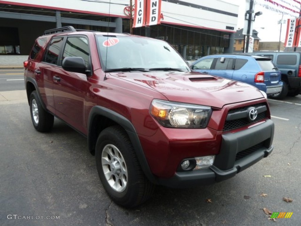 Salsa Red Pearl 2010 Toyota 4Runner Trail 4x4 Exterior Photo #60697350