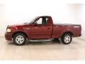 2003 Burgundy Red Metallic Ford F150 STX Regular Cab  photo #4