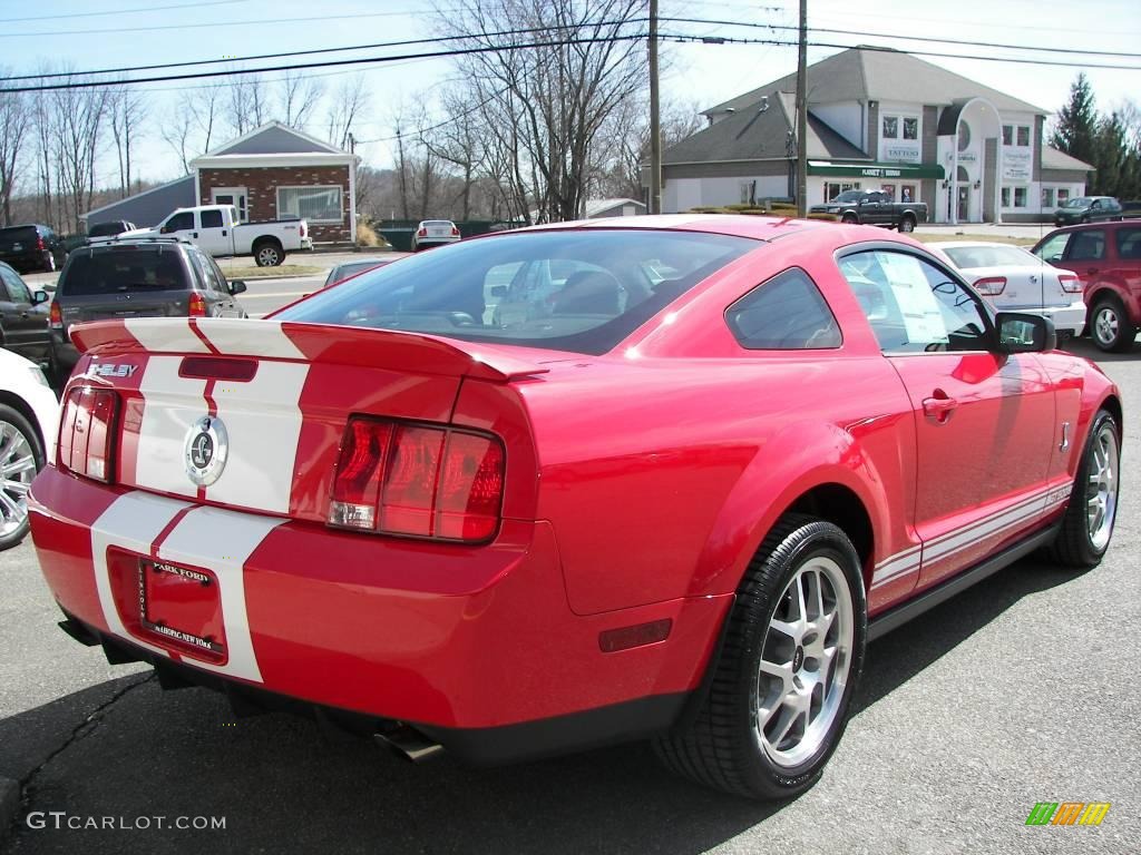 Torch Red 2009 Ford Mustang Shelby GT500 Coupe Exterior Photo #6069815
