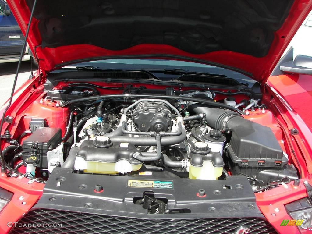 2009 Ford Mustang Shelby GT500 Coupe 5.4 Liter Supercharged DOHC 32-Valve V8 Engine Photo #6069850