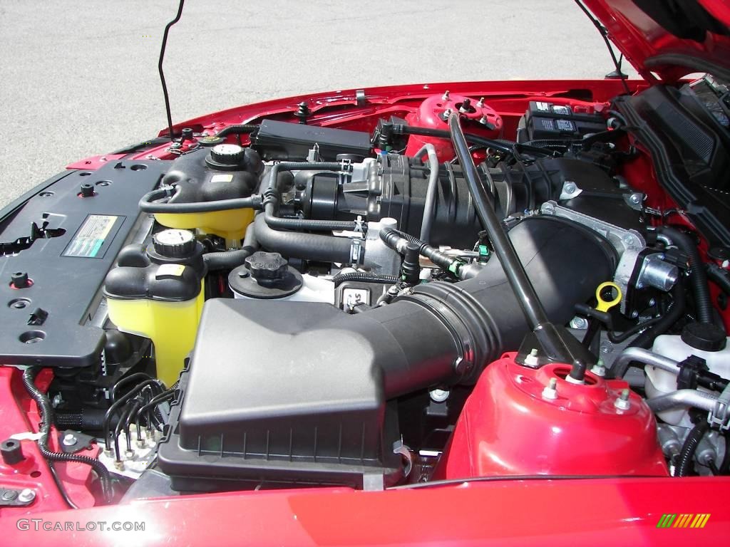 2009 Ford Mustang Shelby GT500 Coupe 5.4 Liter Supercharged DOHC 32-Valve V8 Engine Photo #6069860