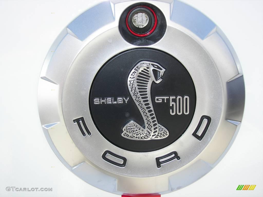 2009 Ford Mustang Shelby GT500 Coupe Marks and Logos Photo #6069910