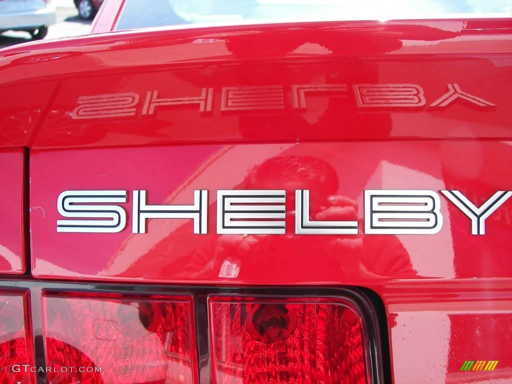 2009 Ford Mustang Shelby GT500 Coupe Marks and Logos Photo #6069915