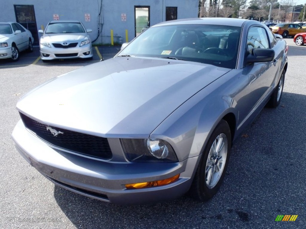 2006 Mustang V6 Premium Coupe - Tungsten Grey Metallic / Dark Charcoal photo #1