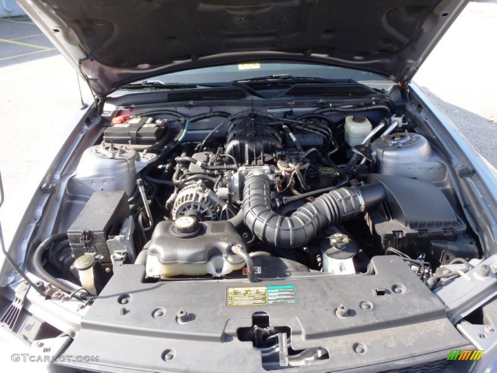 2006 Mustang V6 Premium Coupe - Tungsten Grey Metallic / Dark Charcoal photo #8
