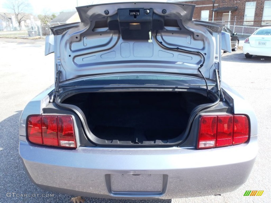 2006 Mustang V6 Premium Coupe - Tungsten Grey Metallic / Dark Charcoal photo #9