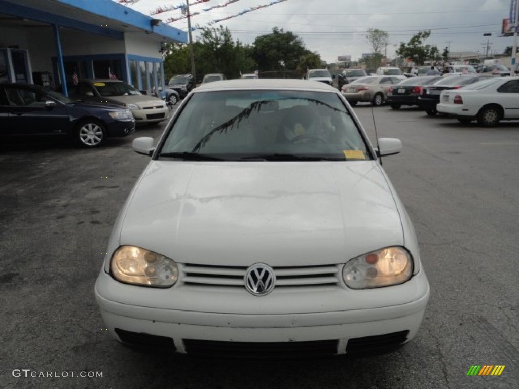 2000 Cabrio GLS - Cool White / Black photo #4