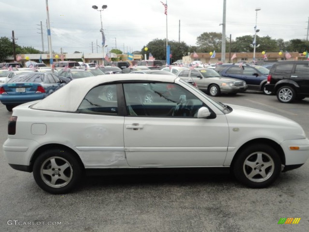 2000 Cabrio GLS - Cool White / Black photo #6