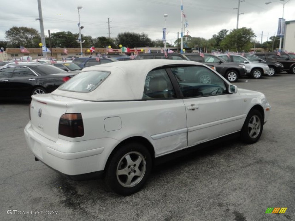 2000 Cabrio GLS - Cool White / Black photo #7
