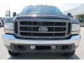 Oxford White - F350 Super Duty Lariat Crew Cab Dually Stake Truck Photo No. 2
