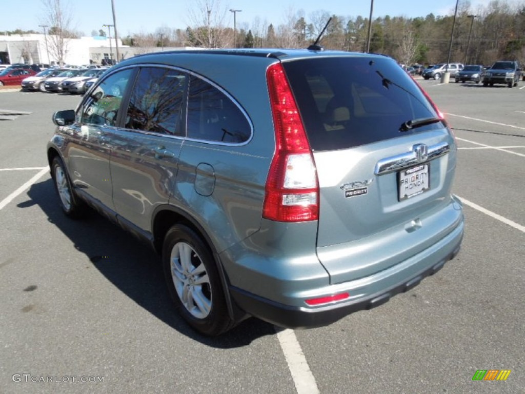 2010 CR-V EX-L - Opal Sage Metallic / Ivory photo #3