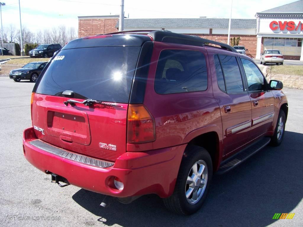 2005 Envoy XL SLT 4x4 - Magnetic Red Metallic / Ebony photo #12