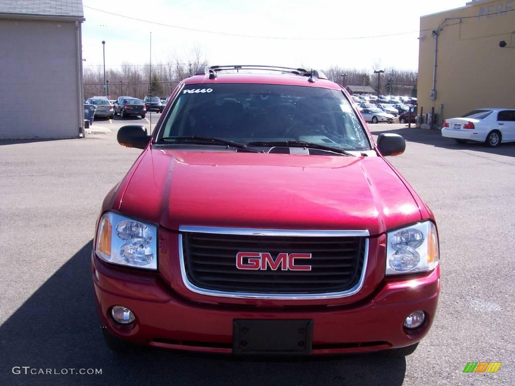 2005 Envoy XL SLT 4x4 - Magnetic Red Metallic / Ebony photo #15