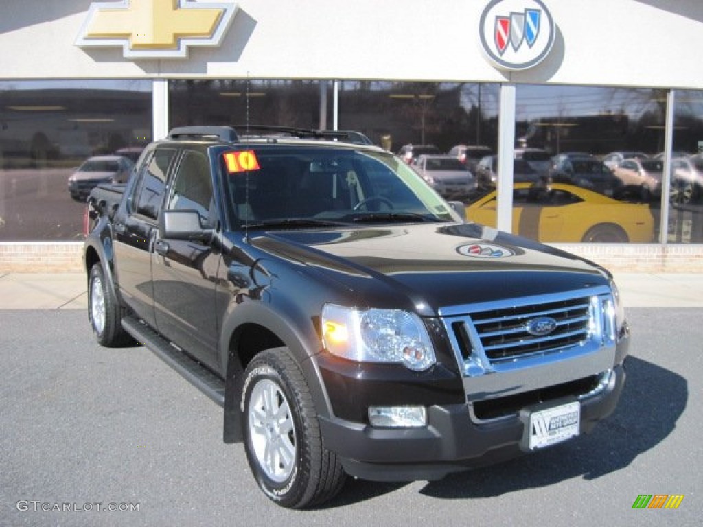 2010 Explorer Sport Trac XLT 4x4 - Black / Charcoal Black photo #1