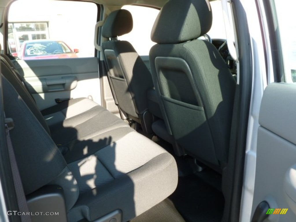 2012 Silverado 1500 Work Truck Crew Cab 4x4 - Silver Ice Metallic / Dark Titanium photo #11