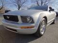 Satin Silver Metallic - Mustang V6 Deluxe Convertible Photo No. 1