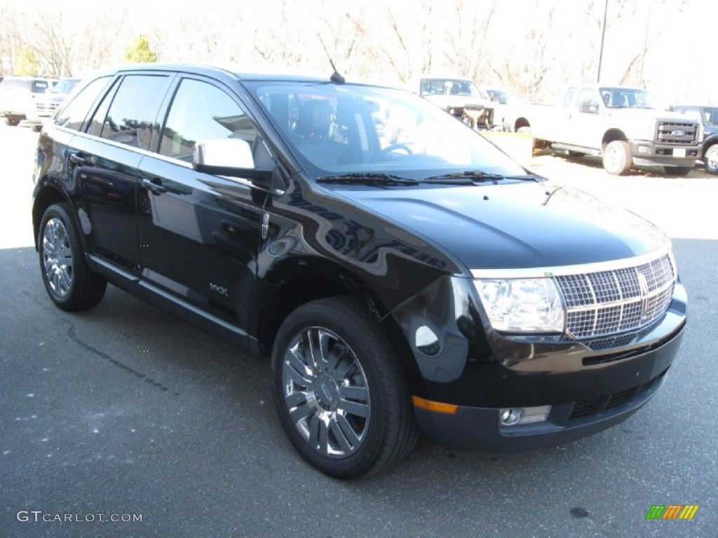 2008 MKX AWD - Black Clearcoat / Charcoal Black photo #4