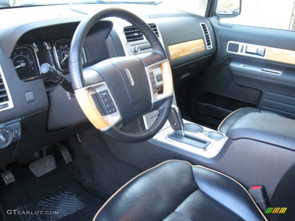 2008 MKX AWD - Black Clearcoat / Charcoal Black photo #10