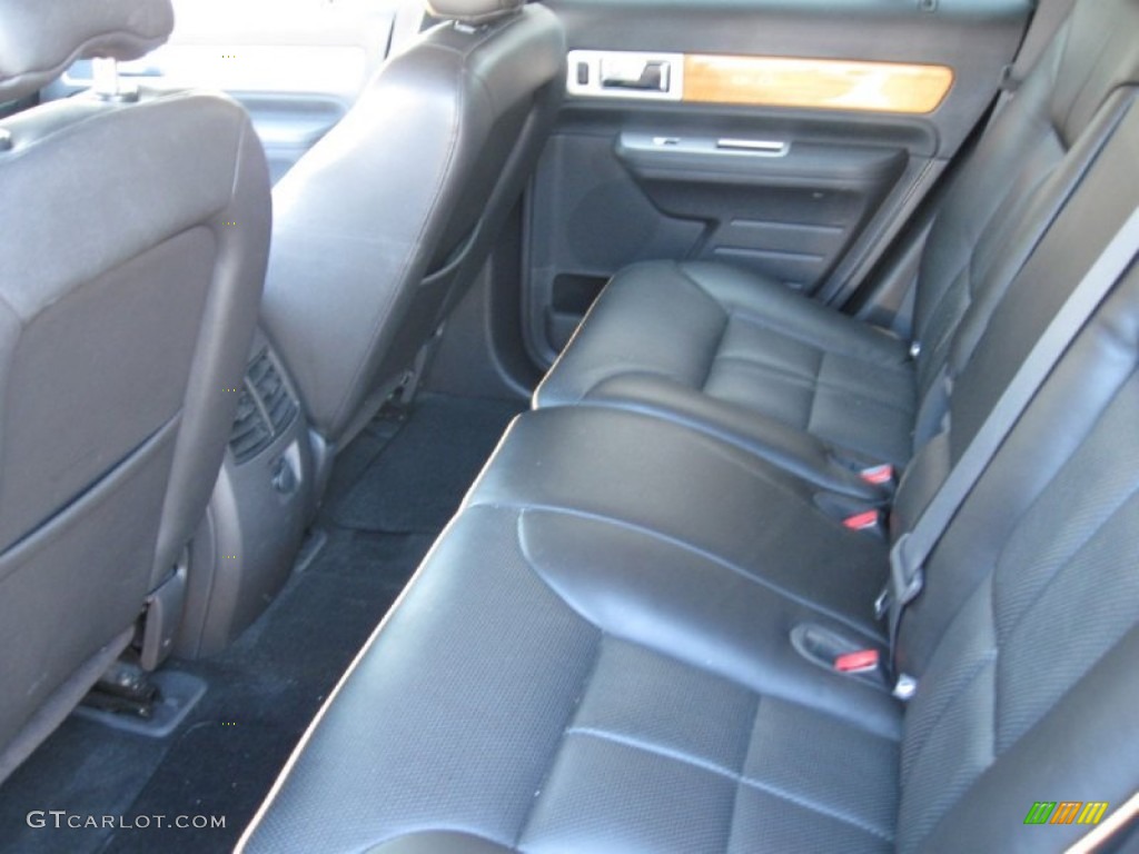 2008 MKX AWD - Black Clearcoat / Charcoal Black photo #12