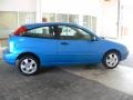 2007 Aqua Blue Metallic Ford Focus ZX3 SES Coupe  photo #6