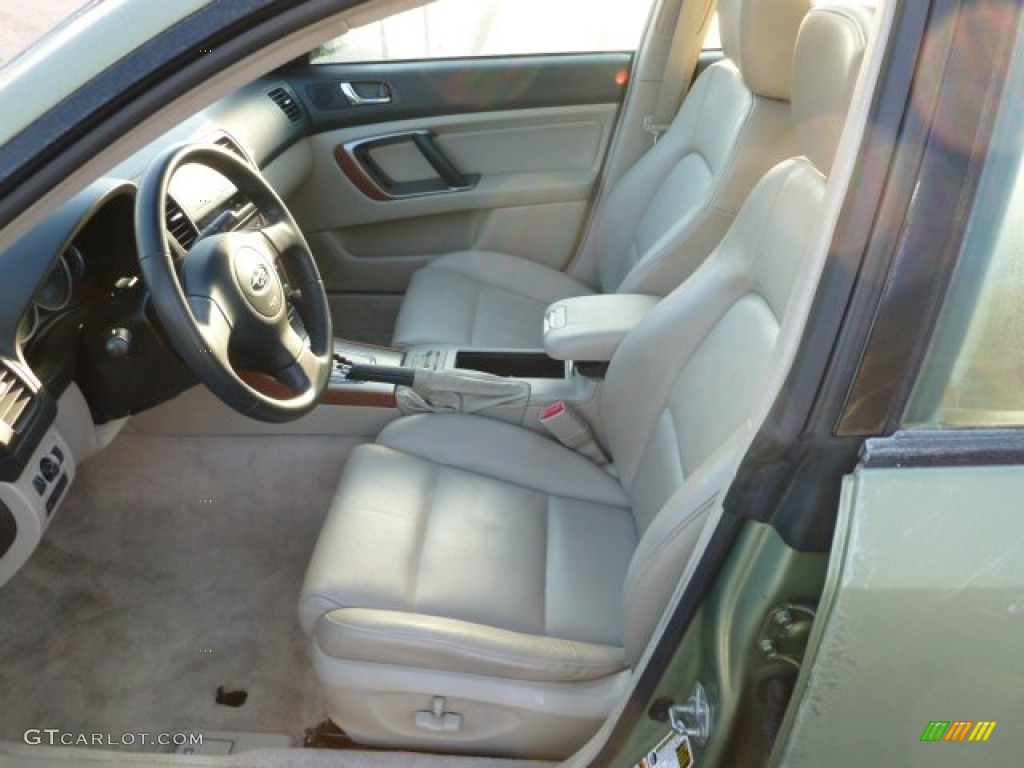 2006 Outback 2.5i Limited Wagon - Willow Green Opalescent / Taupe photo #16