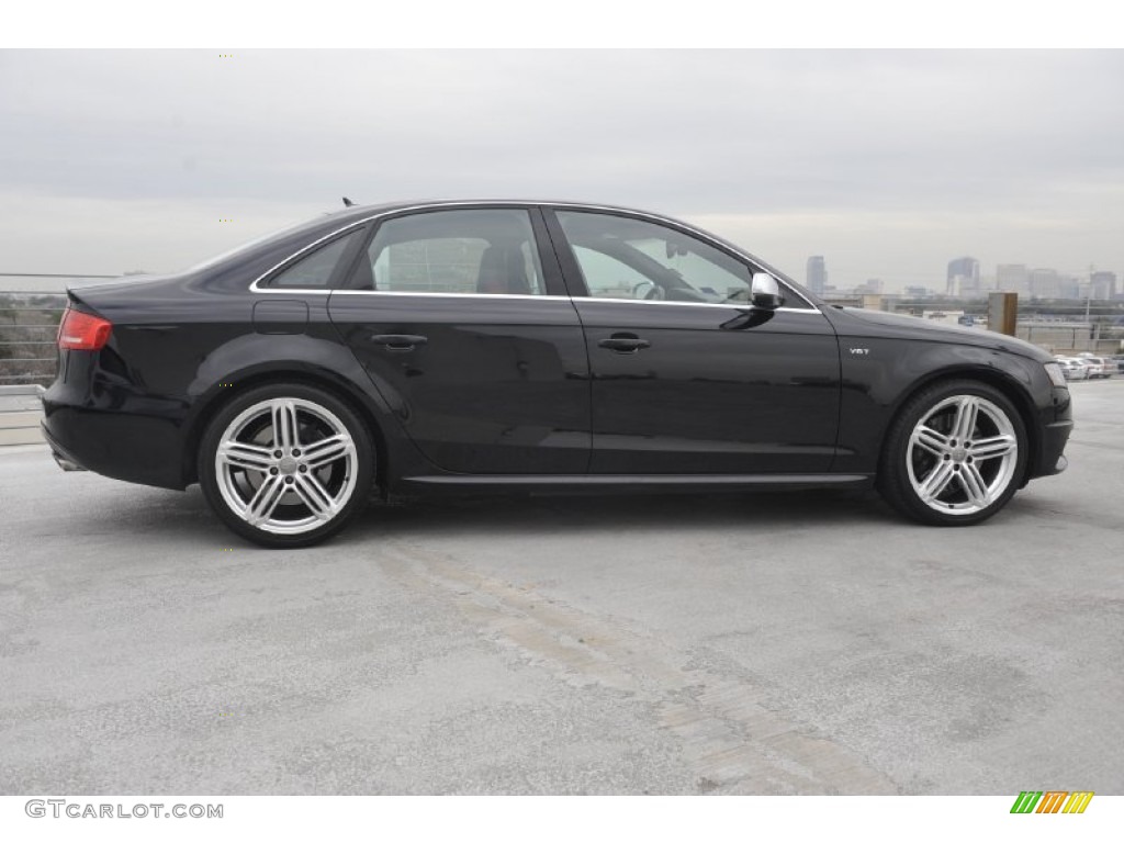 2010 S4 3.0 quattro Sedan - Brilliant Black / Black photo #6