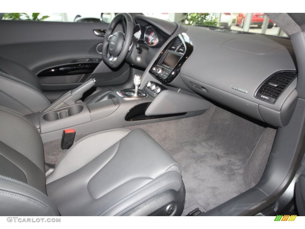 Black Interior 2012 Audi R8 5.2 FSI quattro Photo #60705994