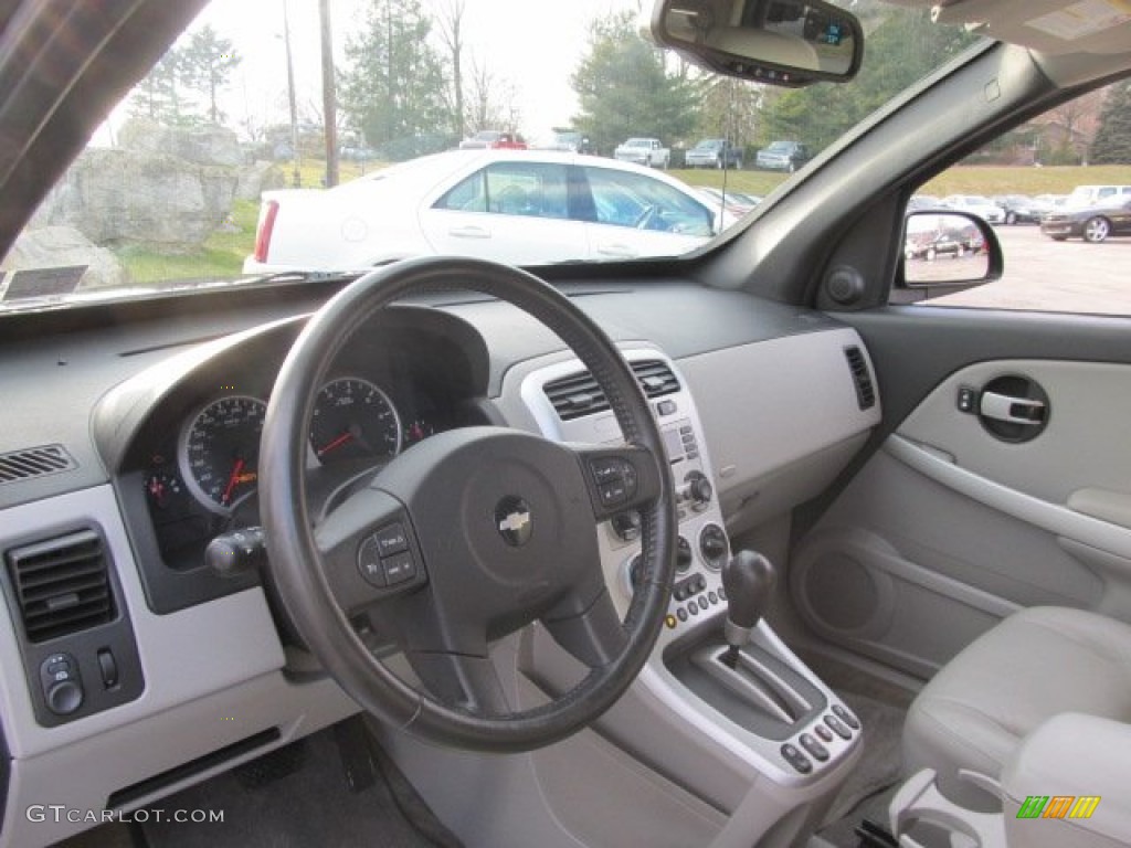 2005 Chevrolet Equinox LT AWD Light Gray Steering Wheel Photo #60706009