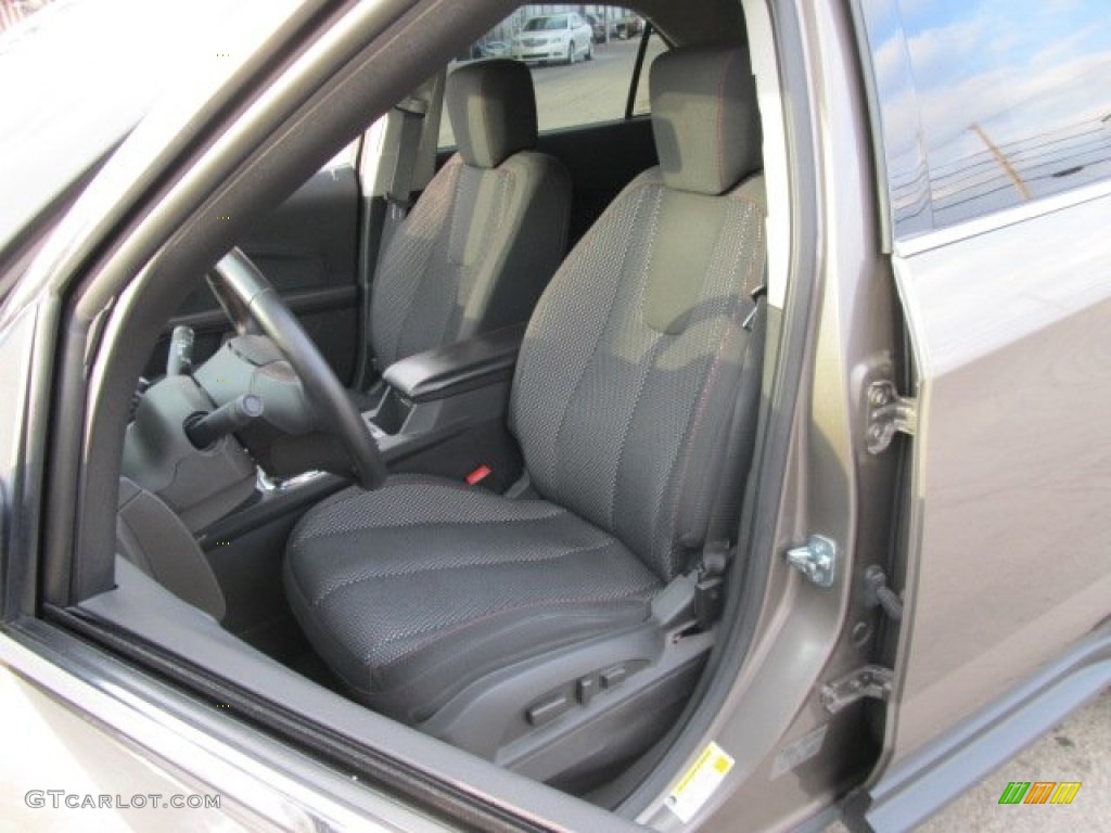 2010 Equinox LT AWD - Mocha Steel Metallic / Jet Black photo #14