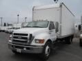 Oxford White 2006 Ford F650 Super Duty XLT Regular Cab Moving Truck