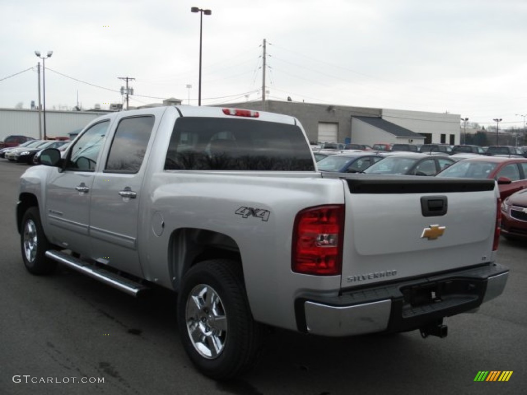 2012 Silverado 1500 LT Crew Cab 4x4 - Silver Ice Metallic / Ebony photo #6