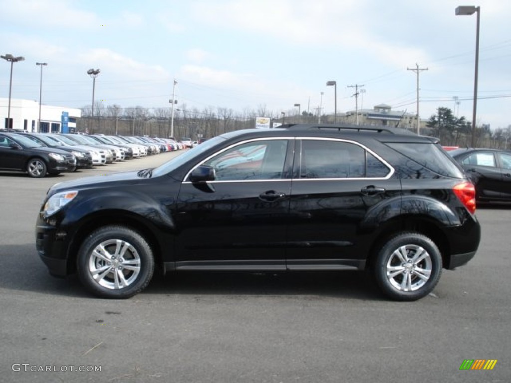 Black 2012 Chevrolet Equinox LT AWD Exterior Photo #60708919