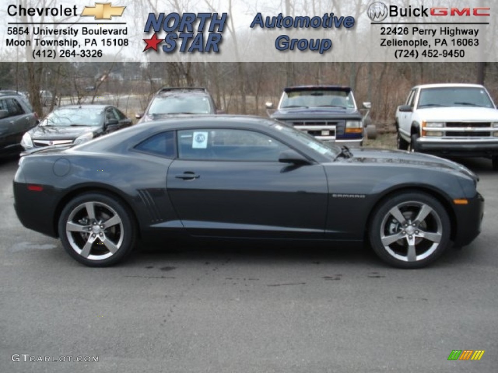 2012 Camaro LT/RS Coupe - Ashen Gray Metallic / Black photo #1