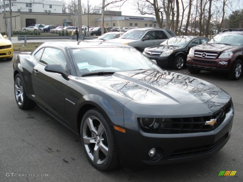 2012 Camaro LT/RS Coupe - Ashen Gray Metallic / Black photo #2