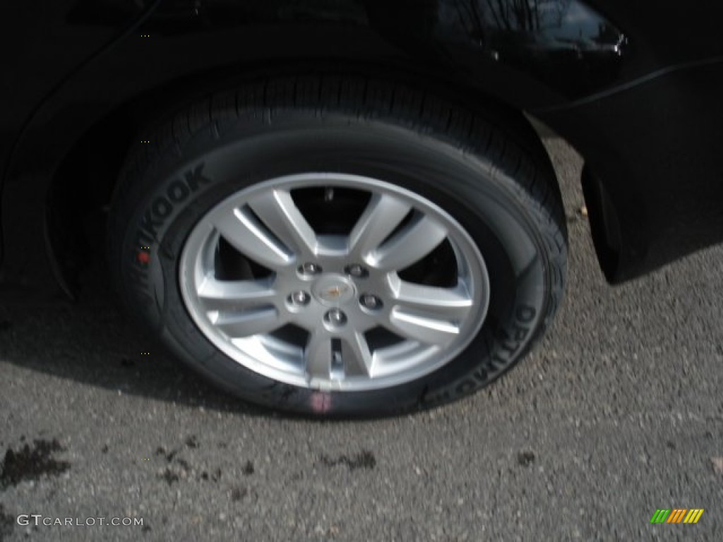 2012 Sonic LS Sedan - Black / Jet Black/Dark Titanium photo #9