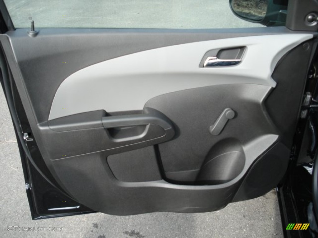 2012 Sonic LS Sedan - Black / Jet Black/Dark Titanium photo #12