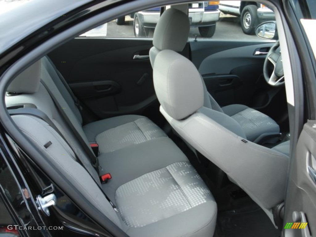 2012 Sonic LS Sedan - Black / Jet Black/Dark Titanium photo #15