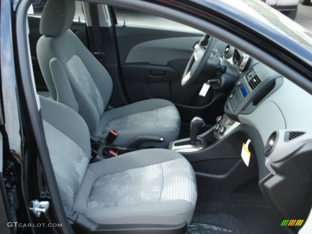 2012 Sonic LS Sedan - Black / Jet Black/Dark Titanium photo #16