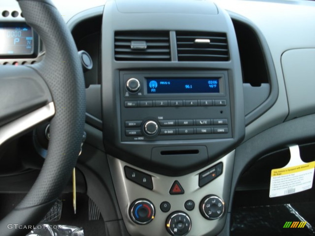 2012 Sonic LS Sedan - Black / Jet Black/Dark Titanium photo #17