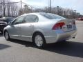 2007 Alabaster Silver Metallic Honda Civic Hybrid Sedan  photo #4