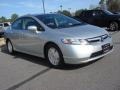 2007 Alabaster Silver Metallic Honda Civic Hybrid Sedan  photo #7